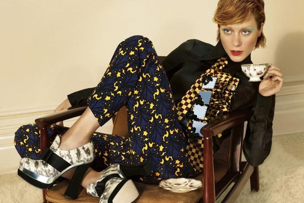 Chloë Sevigny in Miu Miu Fall 2012 Ad Campaign