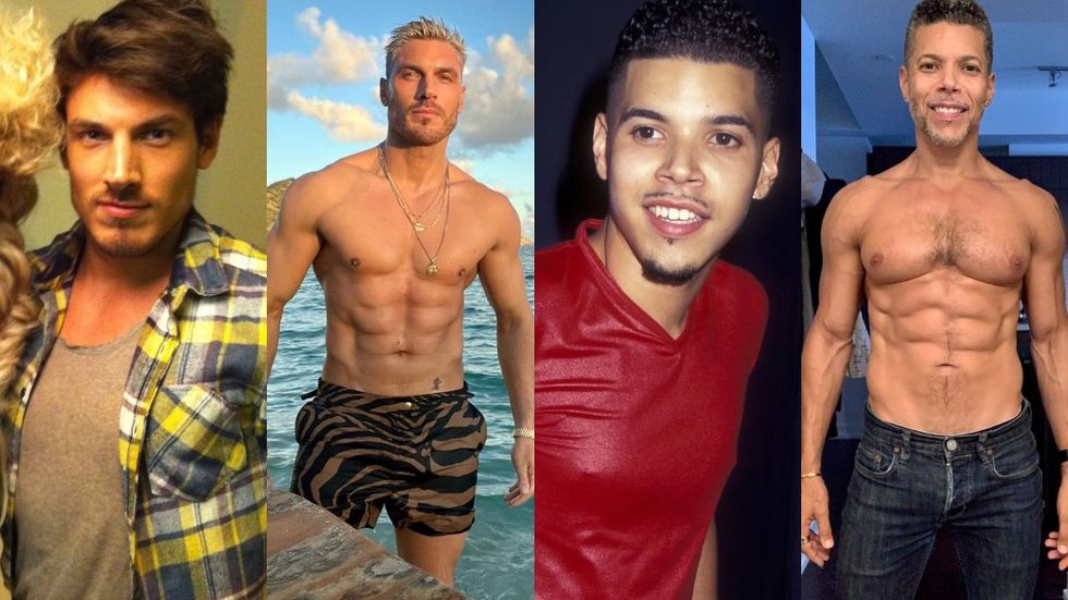 Chris Appleton and Wilson Cruz sexy shirtless pictures