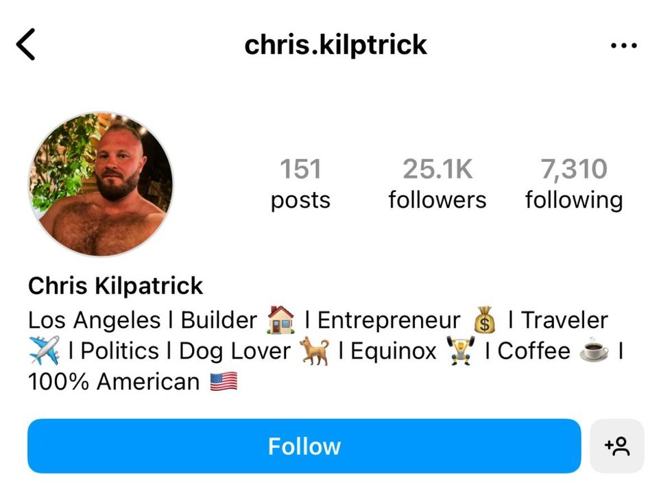 @chris.kilptrick via Instagram