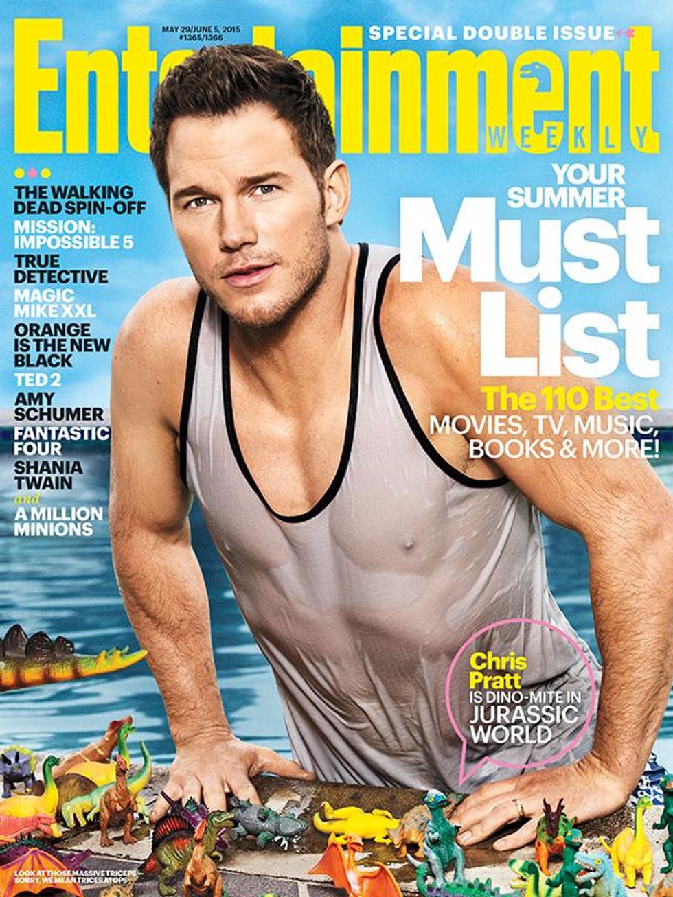 Chris Pratt Entertainment Weekly cover