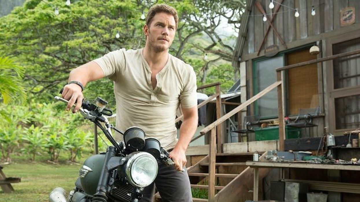 Chris Pratt in Jurassic World