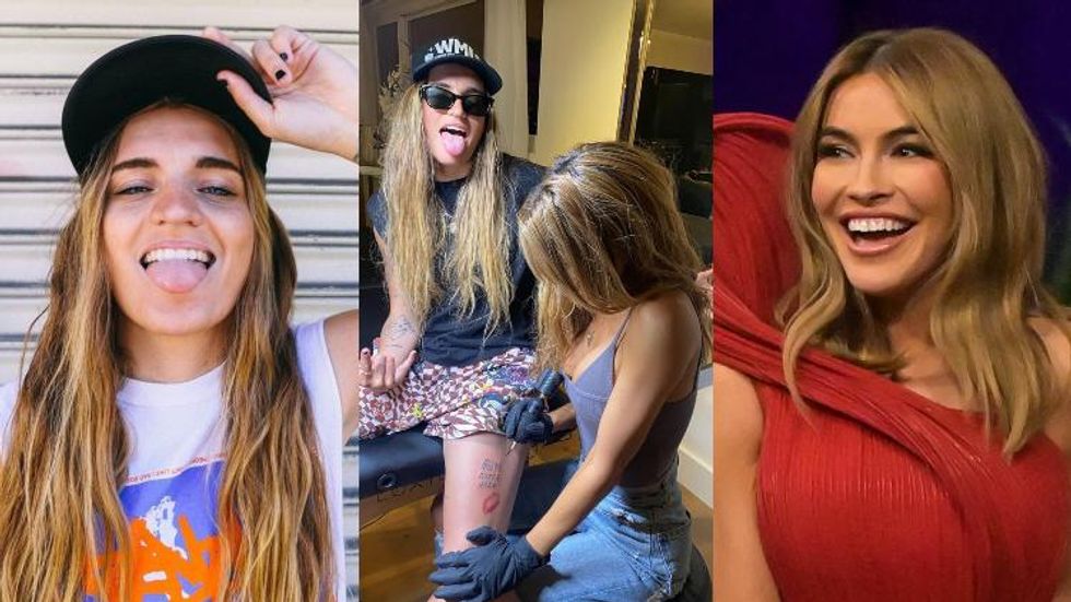 Chrishell Stause tattooes G Flip