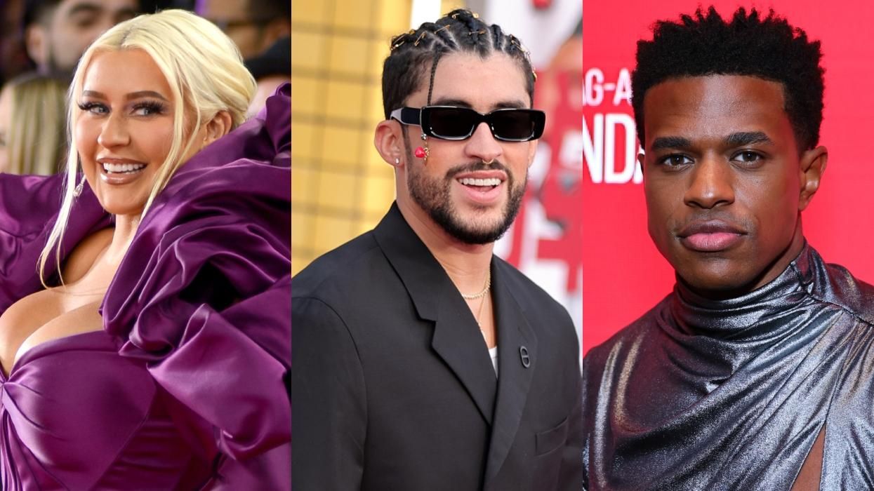 Christina Aguilera, Bad Bunny, Jeremy Pope