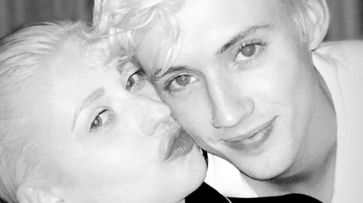 Christina Aguilera Cozies Up to Troye Sivan