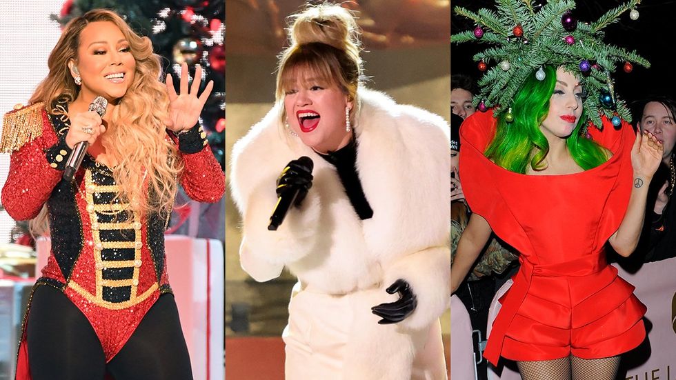 christmas performances from Mariah Carey Kelly Clarkson Lady Gaga