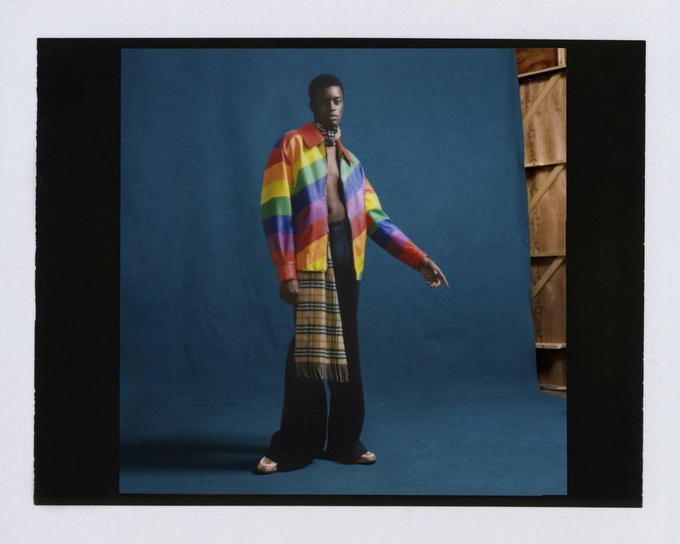 Christopher Bailey Wrapped His Final Burberry Show in LGBTQ Pride