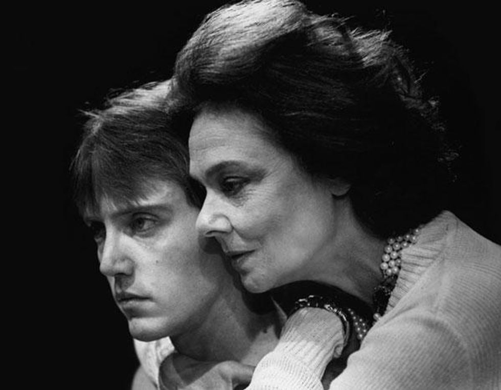 Christopher Walken and Irene Worth in 'Sweet Bird of Youth'