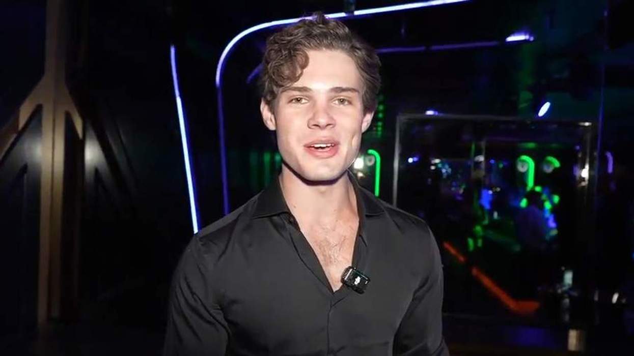 Clavicular at the grand opening of Bacara Club in Miami.