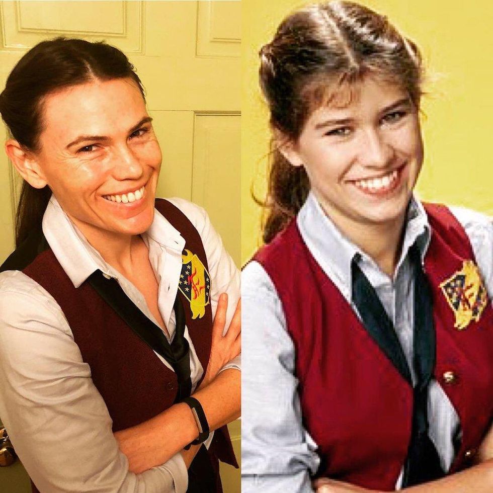 Clea DuVall as Jo from 'The Facts of Life'