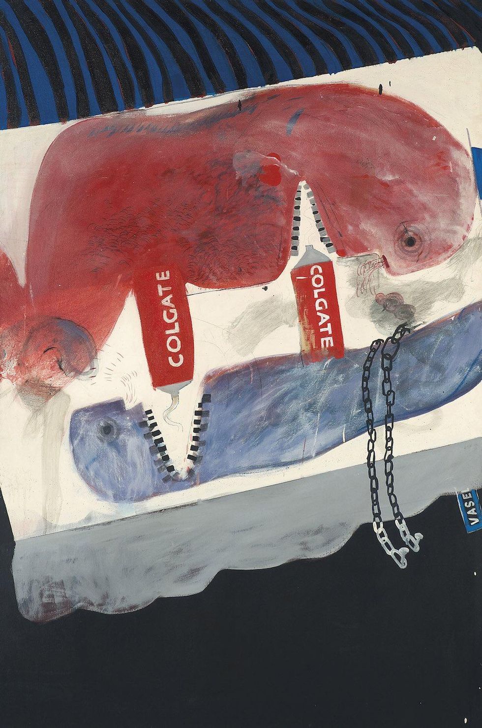 Cleaning Teeth Early Evening, 1962