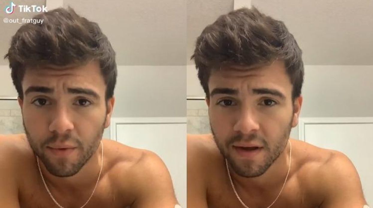 Closeted “Frat Guy” Student Athlete Josh Leafer Uses TikTok to Come Out