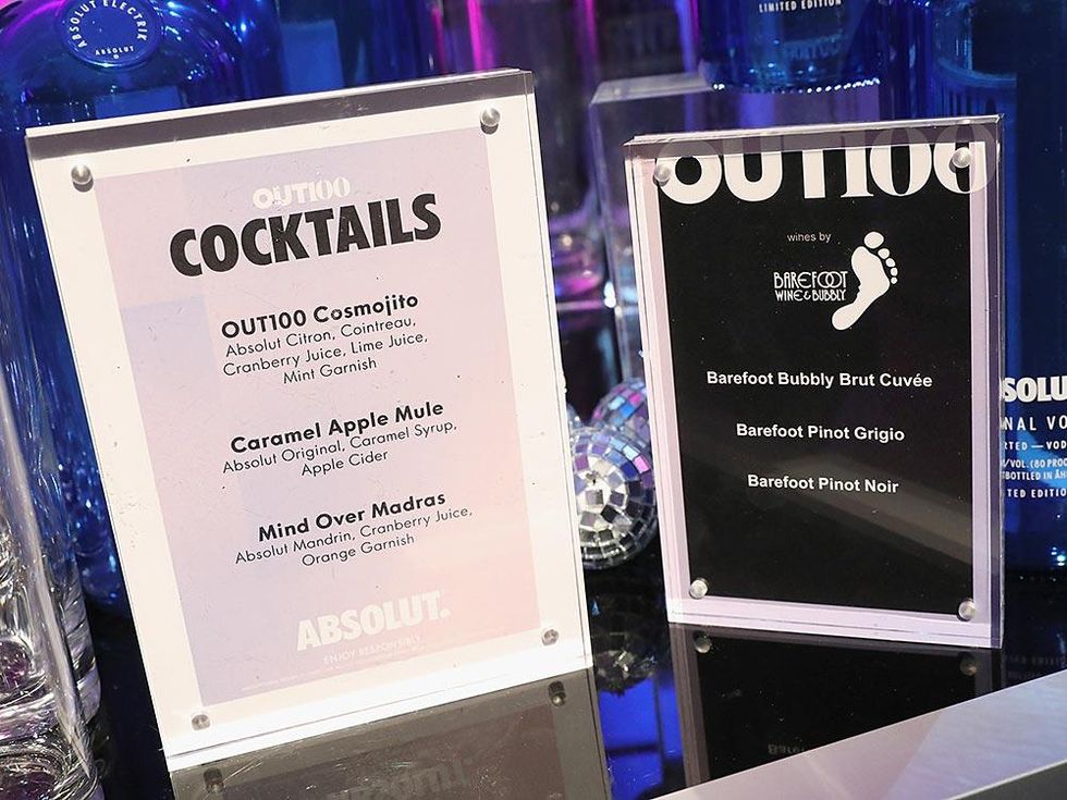 Cocktail list