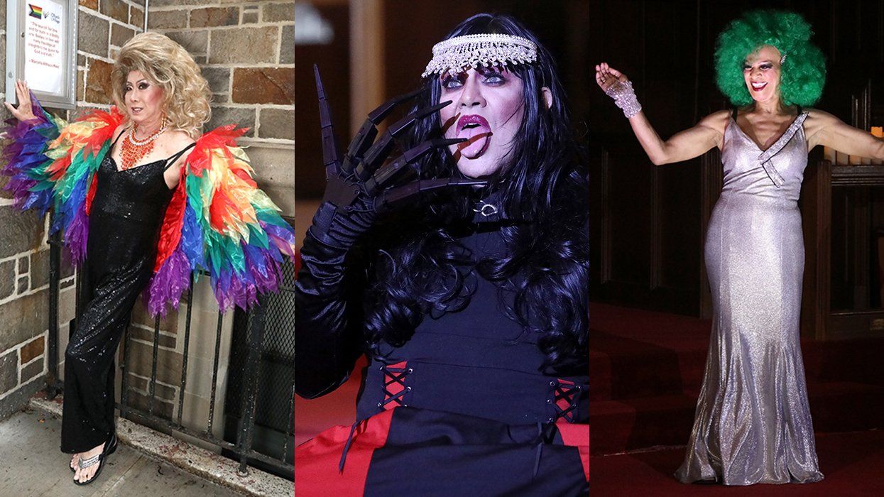 Coco Lachine Laritza Dumont Simone during New York City AIDS Memorial Legends of Drag program 2025 LGBTQIA Pride Month