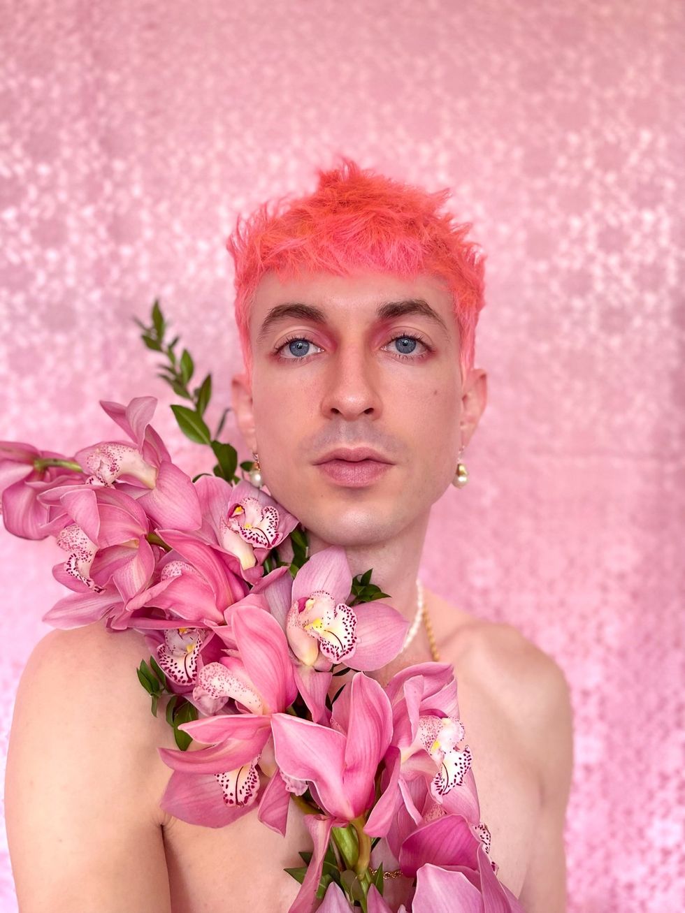 Colin J. Radcliffe Paris gay artist self portraits