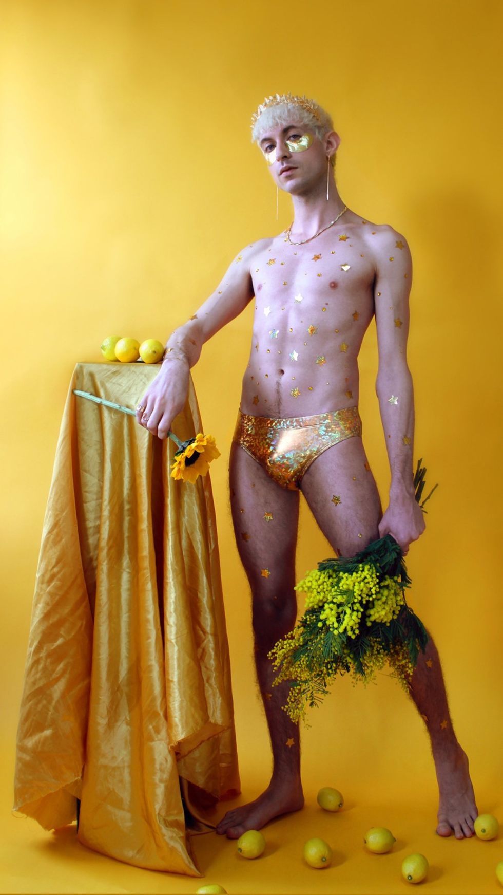 Colin J. Radcliffe Paris gay artist self portraits