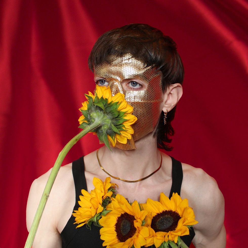 Colin J. Radcliffe Paris gay artist self portraits