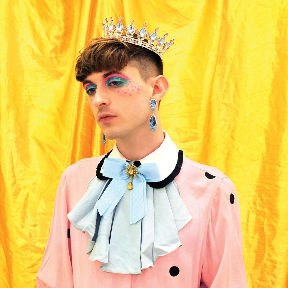 Colin J. Radcliffe Paris gay artist self portraits