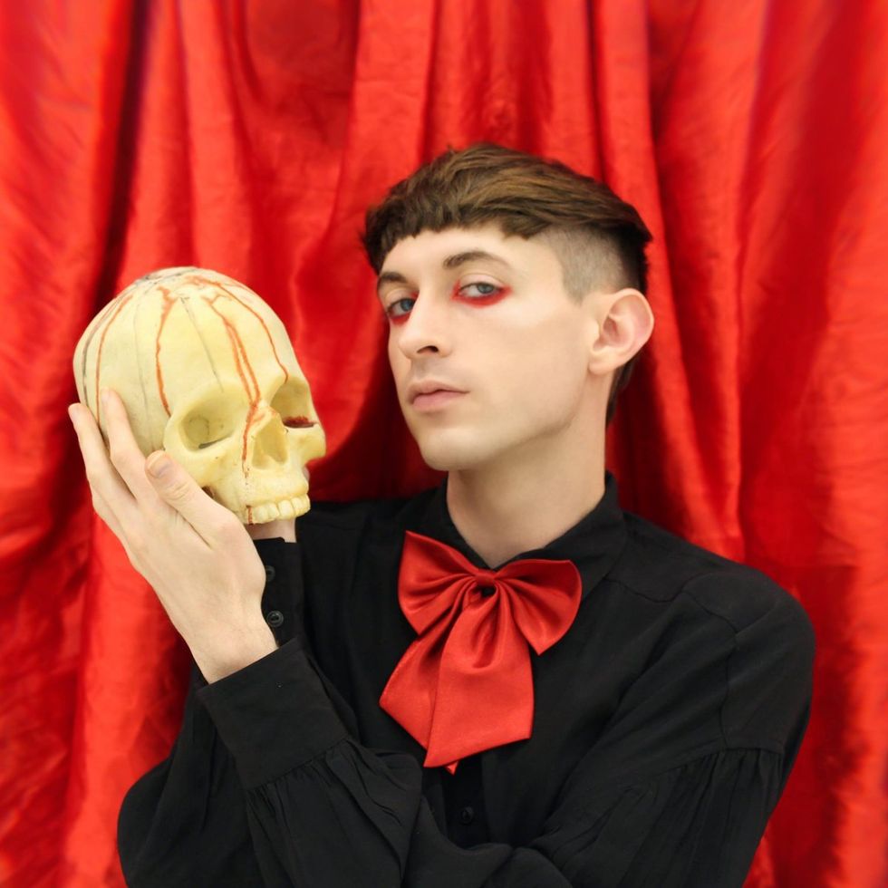 Colin J. Radcliffe Paris gay artist self portraits