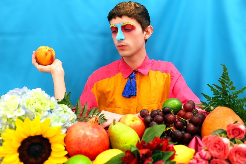 Colin J. Radcliffe Paris gay artist self portraits