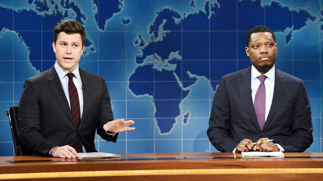 Colin Jost and Michael Che on Saturday Night Live