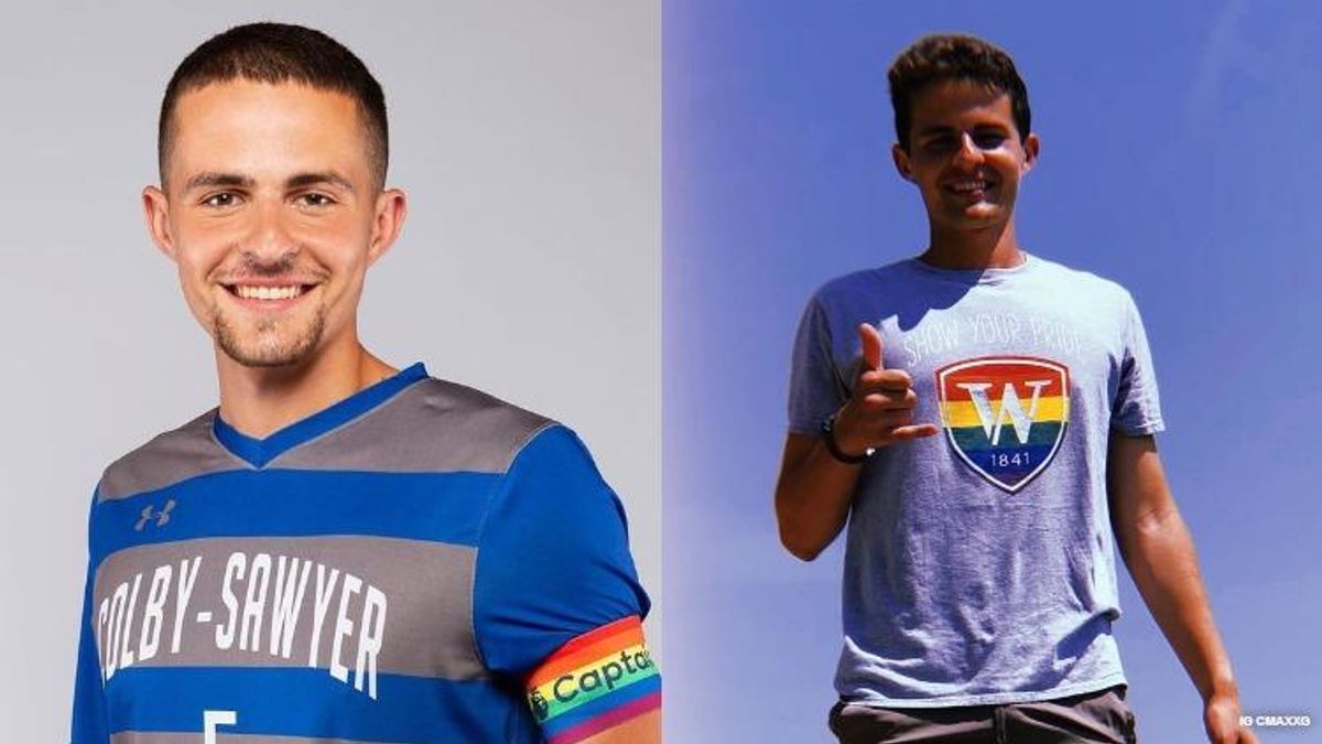 College Soccer Star Captain Couper Gunn Wears Pride Shirt, Shares Sweeting Coming Out Story