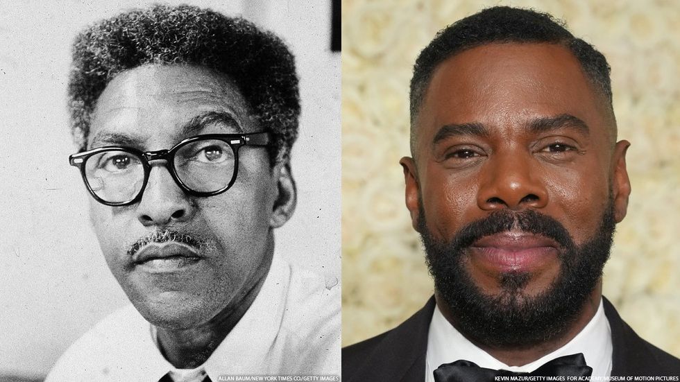 colman domingo and bayard rustin