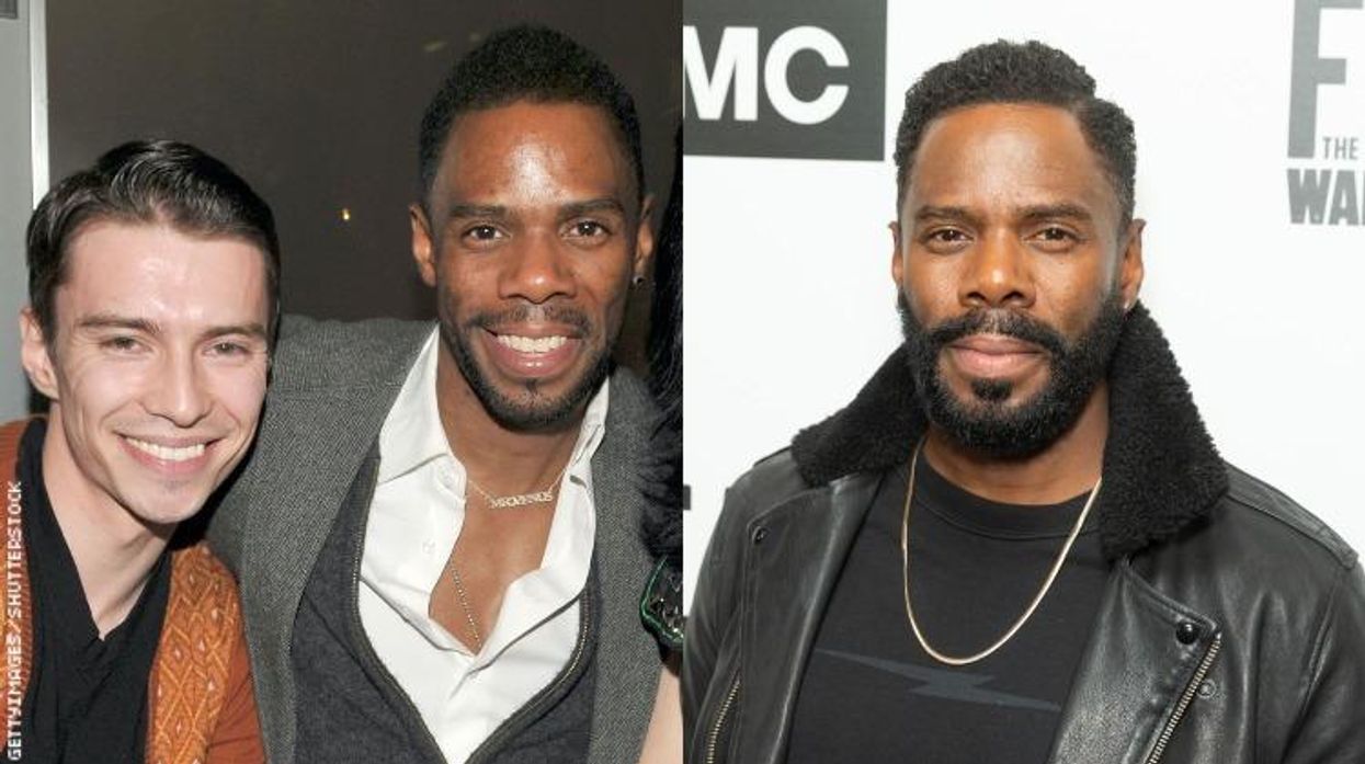 Colman Domingo and his husband Raul