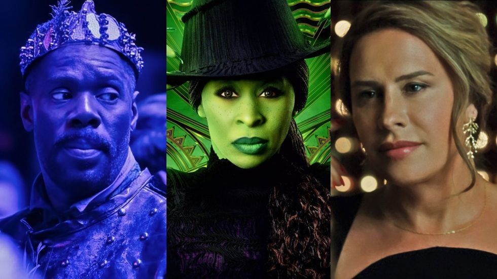 Colman Domingo in Sing Sing; Cynthia Erivo in Wicked; Karla Sof\u00eda Gasc\u00f3n in Emilia P\u00e9rez