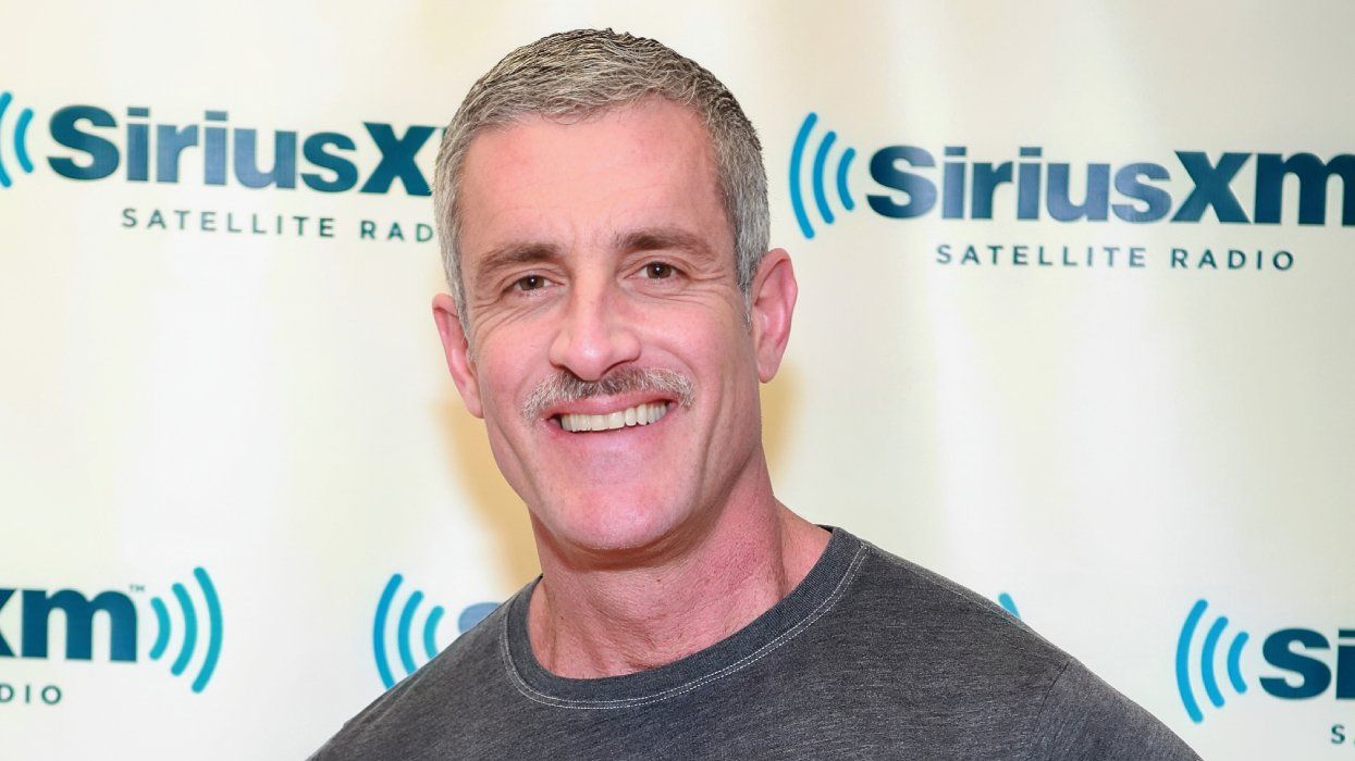 Colton Ford aka Glenn Soukesian at SiriusXM Studios in 2012