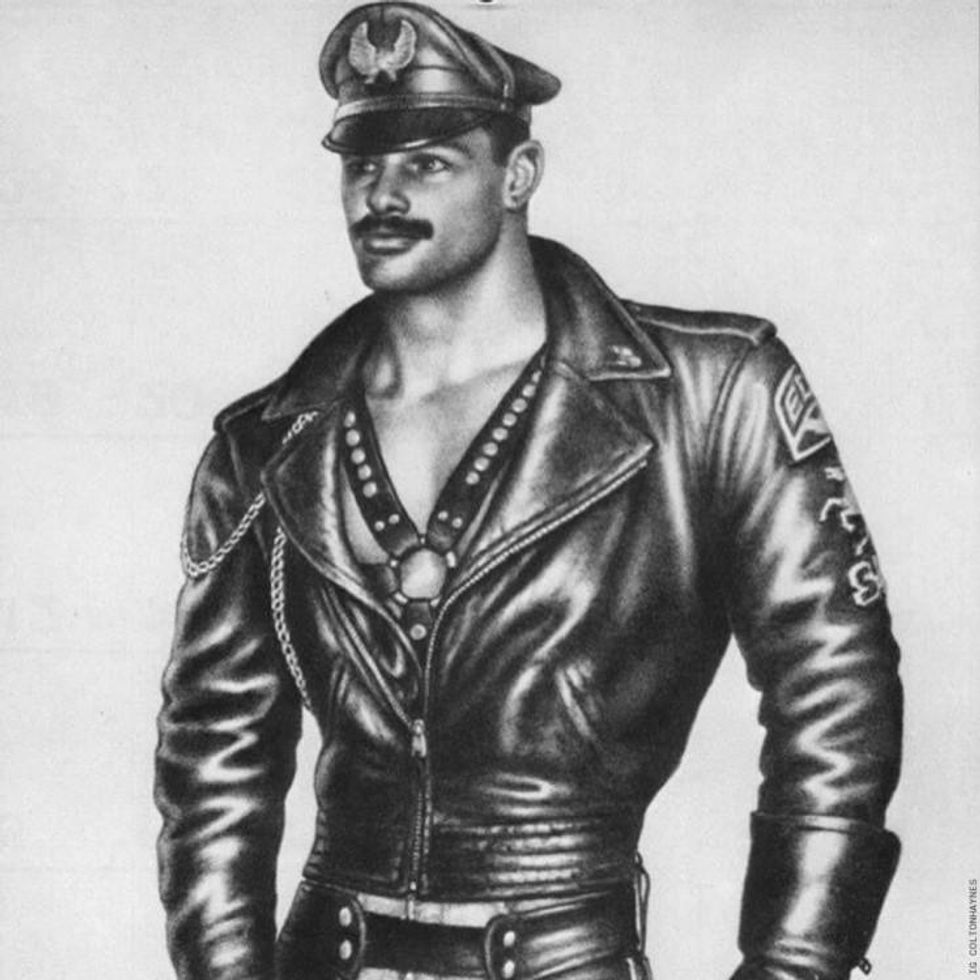 Colton Haynes dons leather for Tom of Finland look...and we approve!