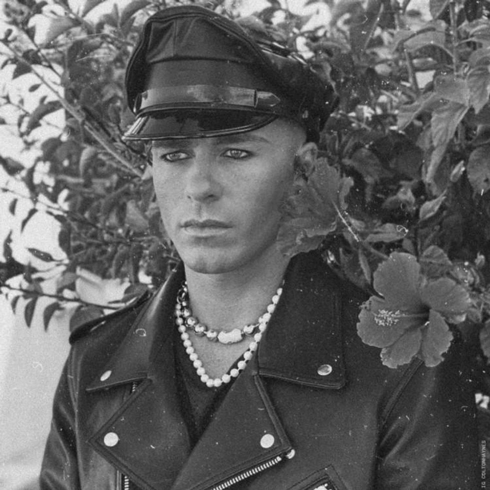 Colton Haynes dons leather for Tom of Finland look...and we approve!