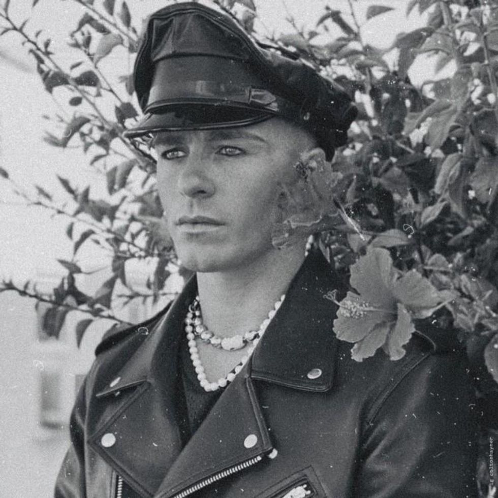 Colton Haynes dons leather for Tom of Finland look...and we approve!