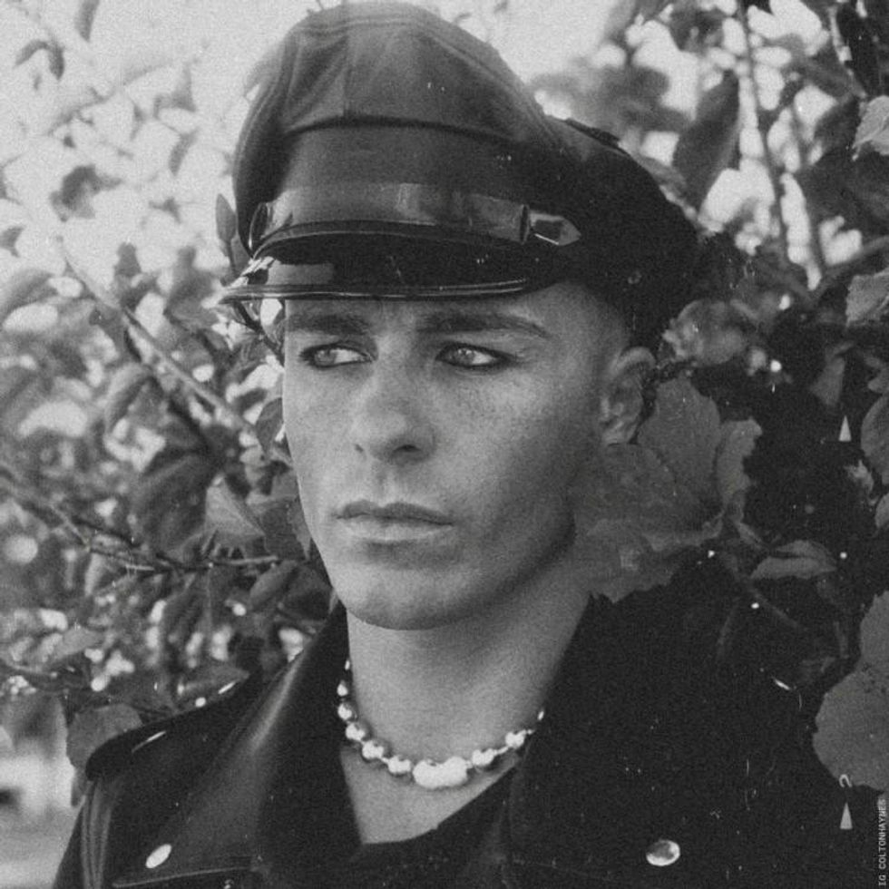 Colton Haynes dons leather for Tom of Finland look...and we approve!