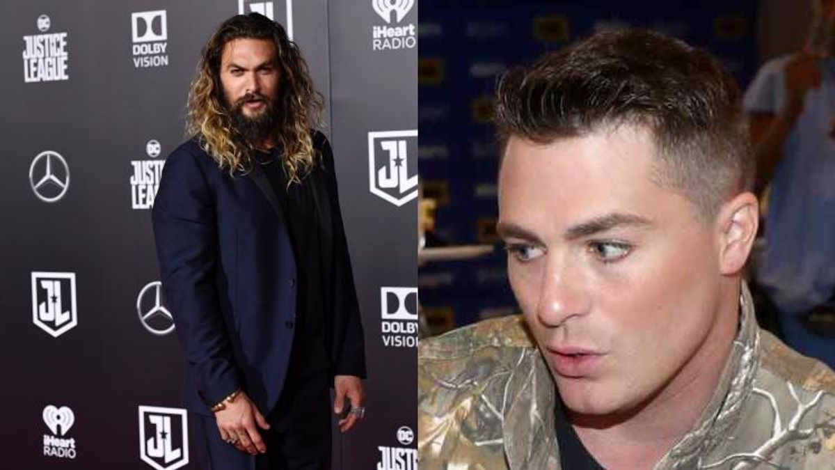 Colton Haynes Gushes About Jason Momoa at Comic-Con