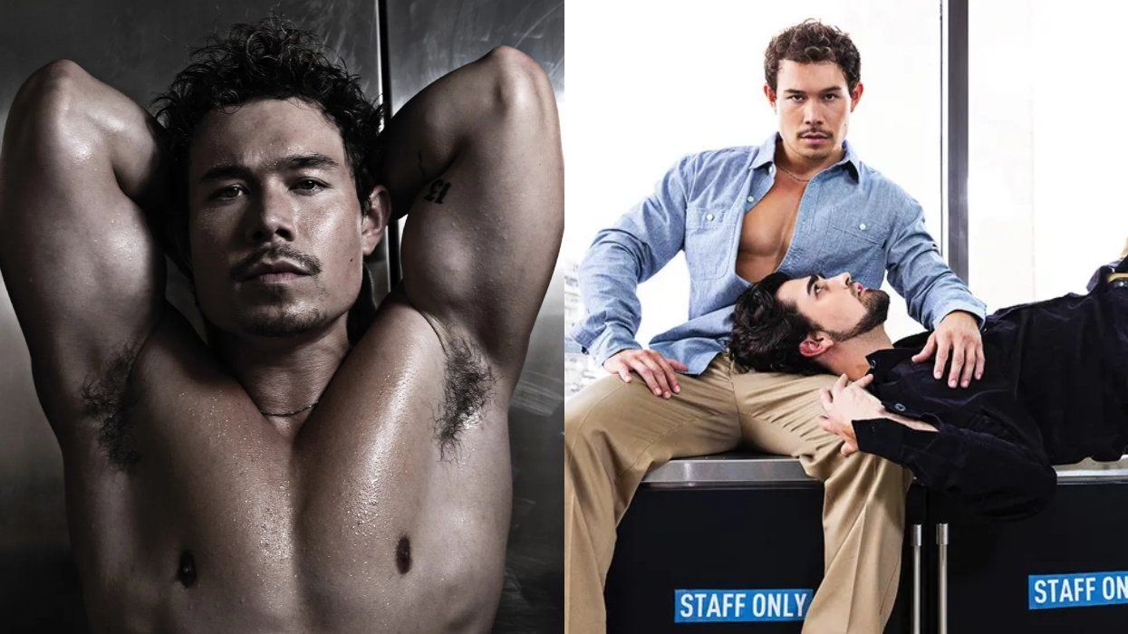 Colton Tran & Bryce Eberly model Dockers for Out