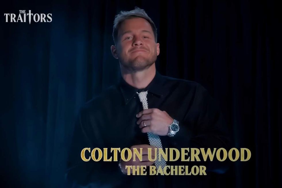 Colton Underwood on The Traitors season 4