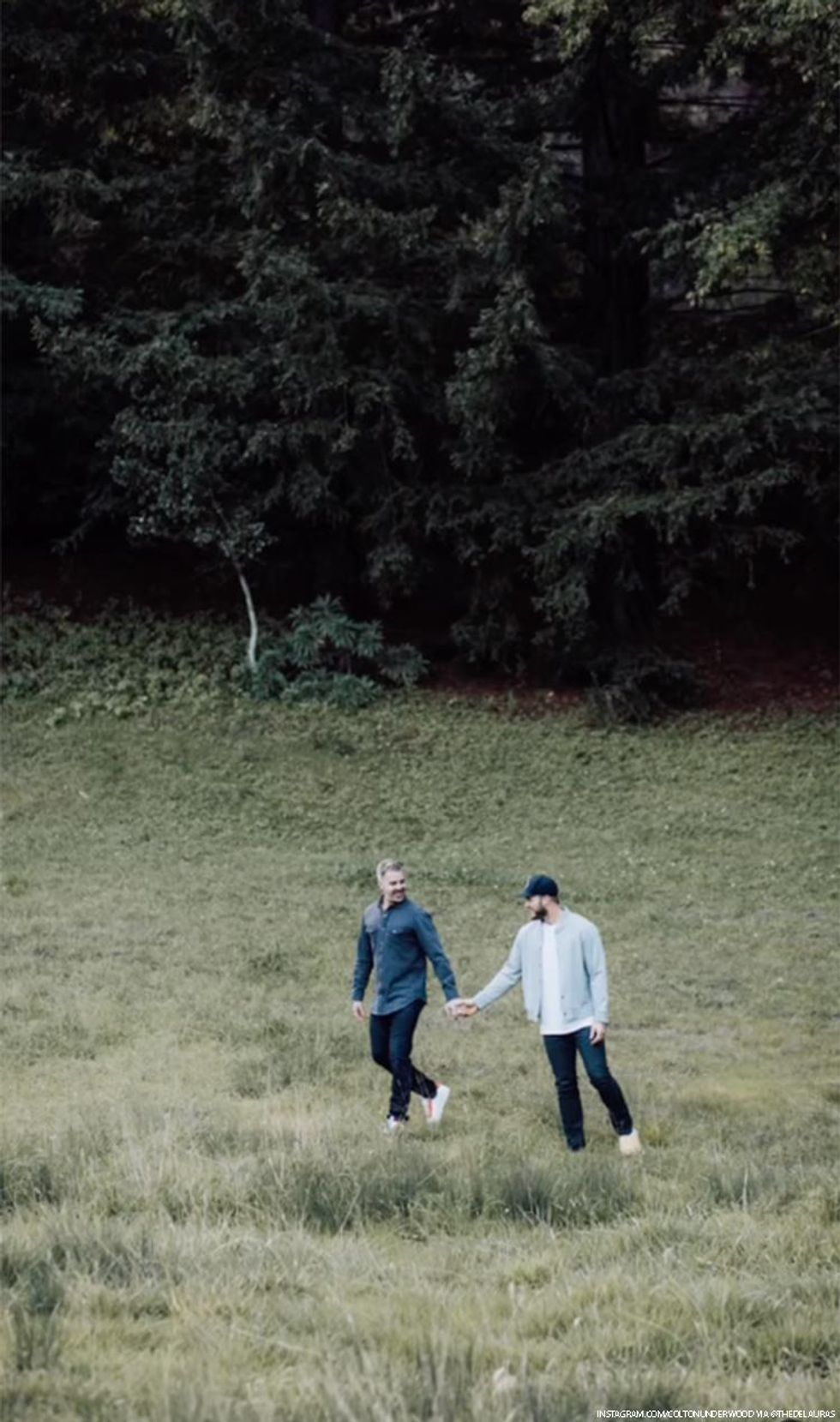 Colton Underwood Shares His Heartwarming Engagement Photos