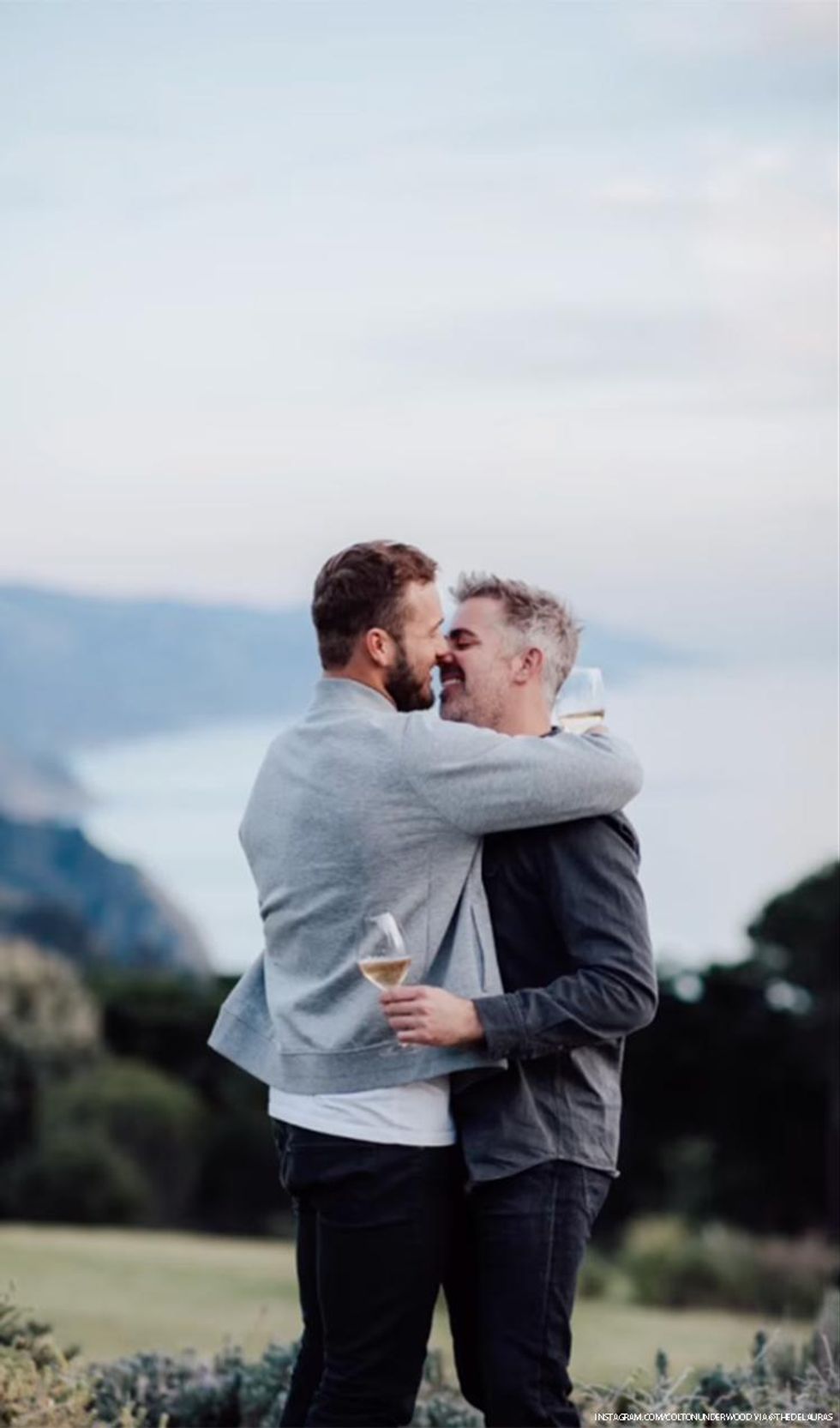 Colton Underwood Shares His Heartwarming Engagement Photos