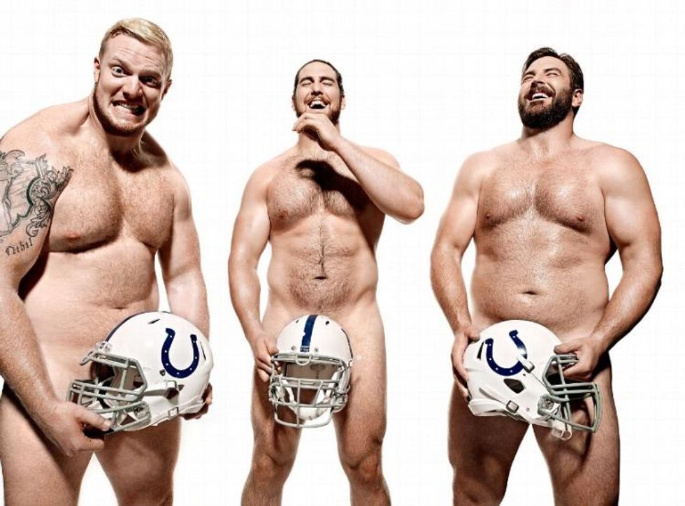 Colts' Jack Mewhort, Anthony Castonzo & Todd Herremans