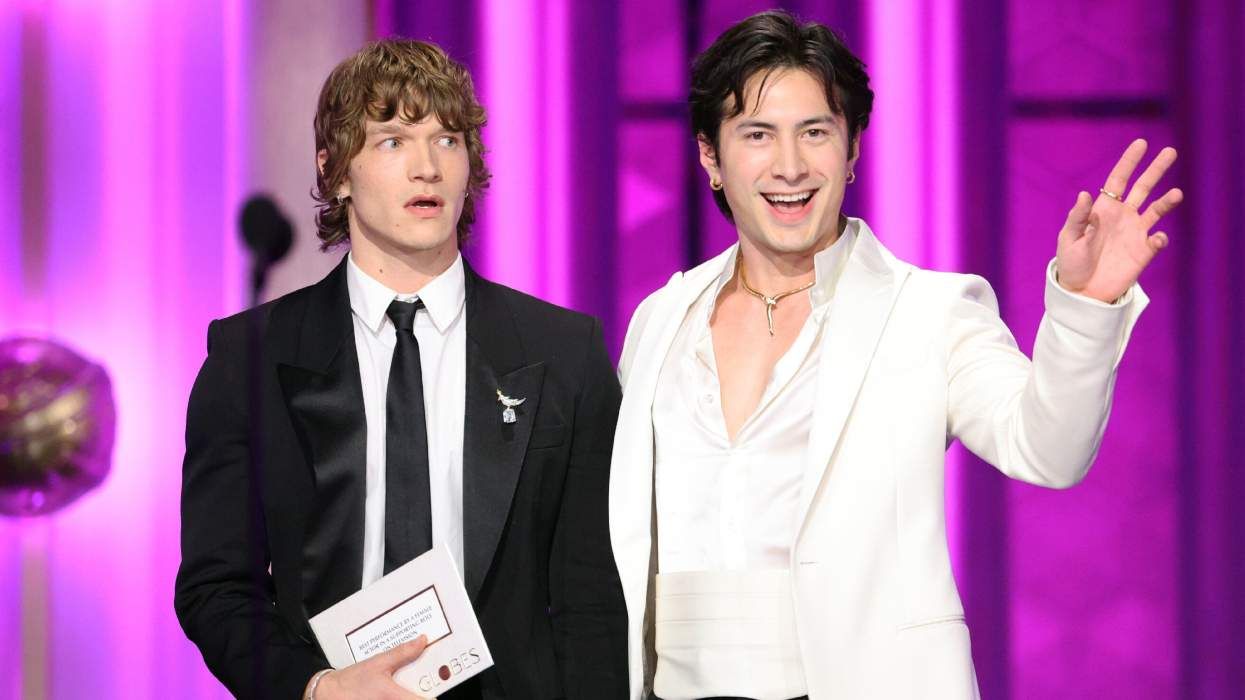 22 times Heated Rivalry actors had us gagging at the Globes | Out.com