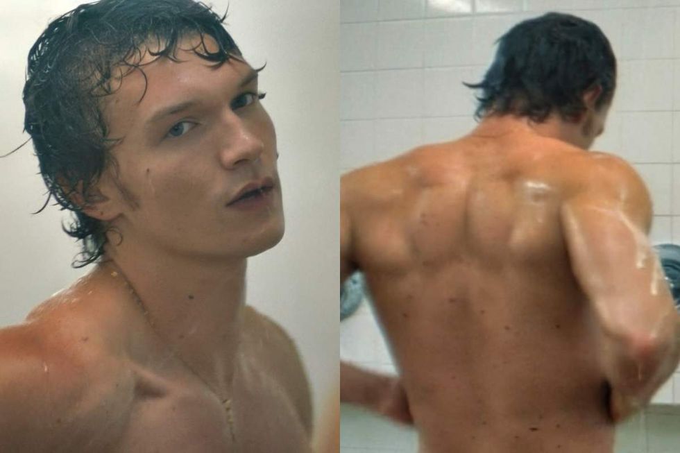 Connor Storrie as Ilya Rozanov on Heated Rivalry