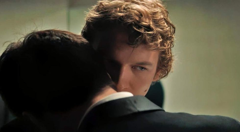 Connor Storrie as Ilya Rozanov on Heated Rivalry