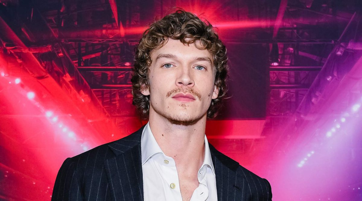 Connor Storrie attends the premiere of "Heated Rivalry" at TIFF Lightbox.