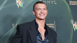 Connor Storrie is all caked up in new photo of his famous backside