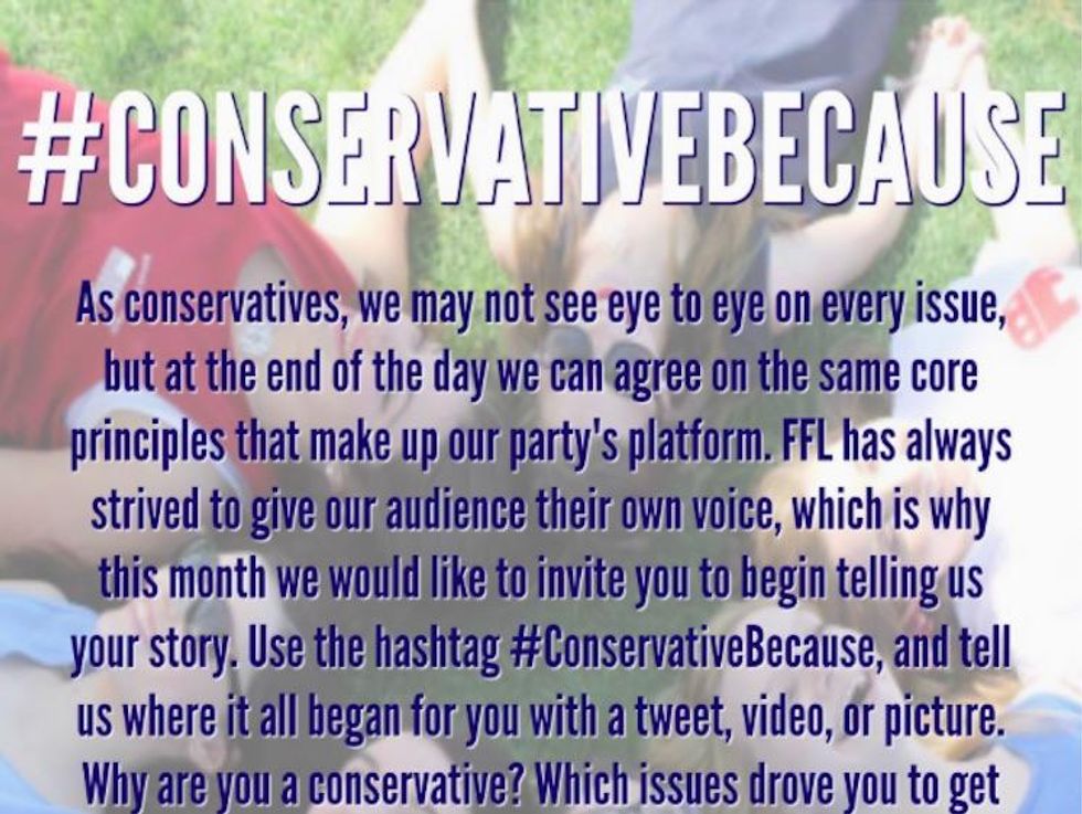 #ConservativeBecause