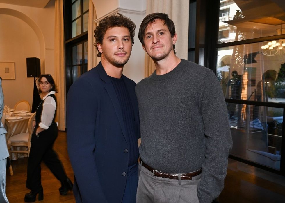 Cooper Koch and Stuart McClave at the Golden Globes First-Time Nominee Luncheon