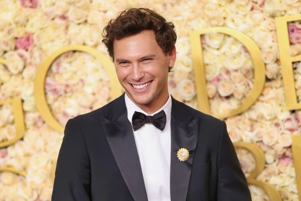 Cooper Koch at the 2025 Golden Globes