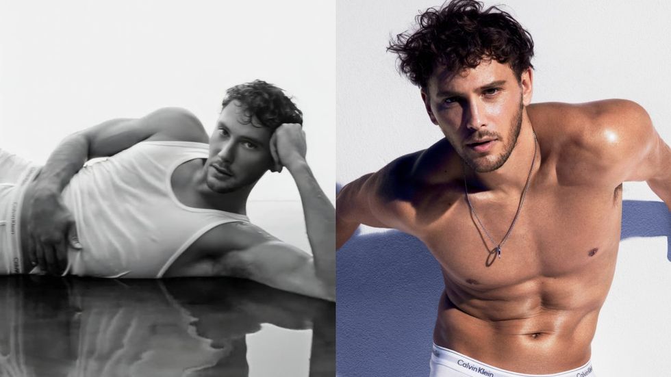 Cooper Koch in new underwear campaign for Calvin Klein, May 2025