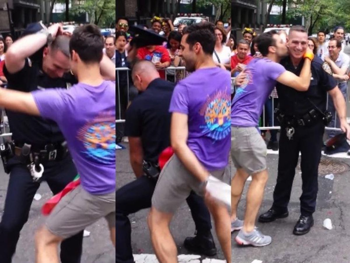 cop dance gay nyc pride