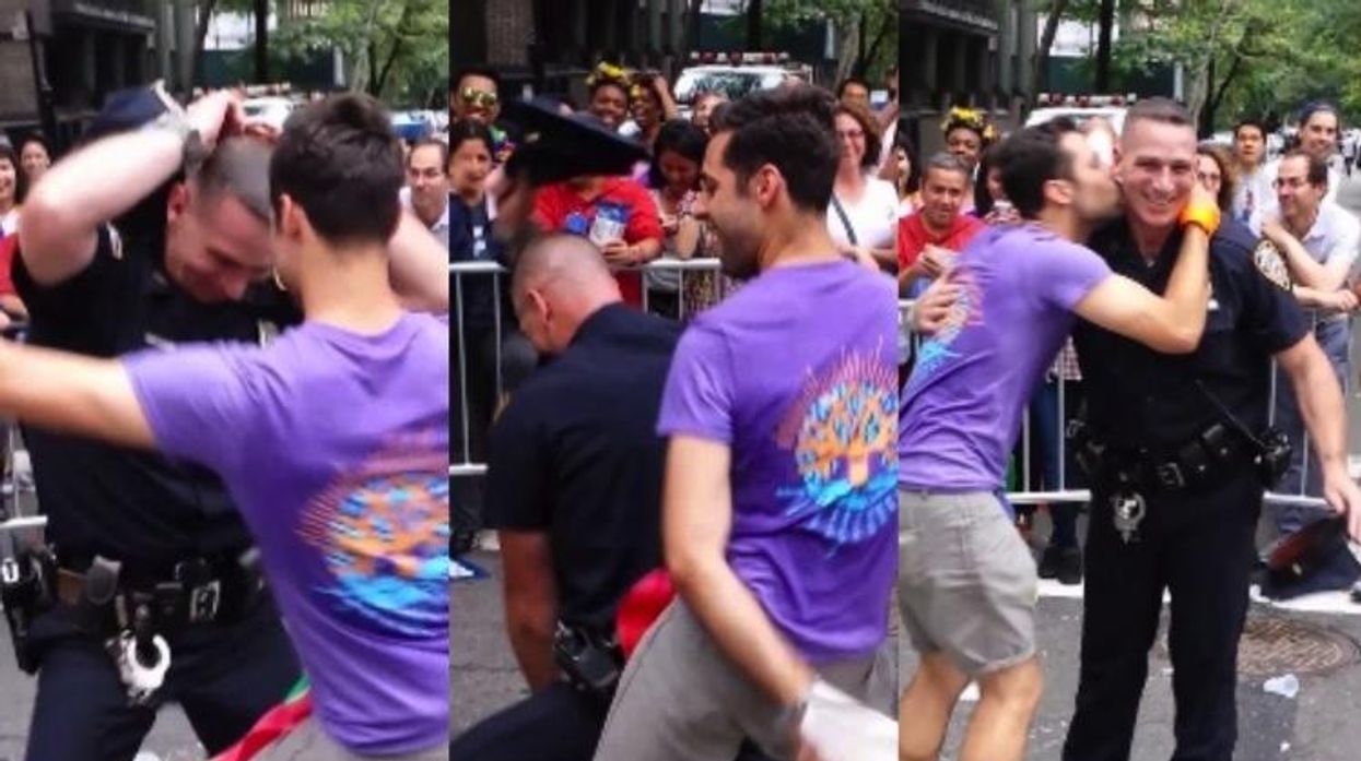 cop dance gay nyc pride